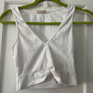 White showpo tank top
